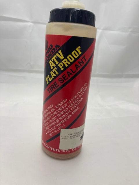 Pro Honda 08718-00AMM 16 Fl. OZ. ATV Flat Proof Tire Sealant New Genuine