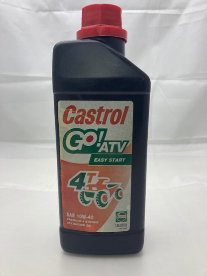 Castrol 06103 1L Go! ATV 4T Sae 10W-40 4 Stroke Atv Engine Oil New Genuine