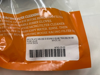 Moose Racing M763-20-05 Air Filter New Genuine