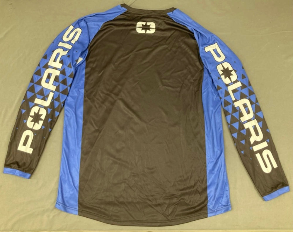 Polaris 286272209 Turbo Jersey (Black/Blue, XL) New Genuine