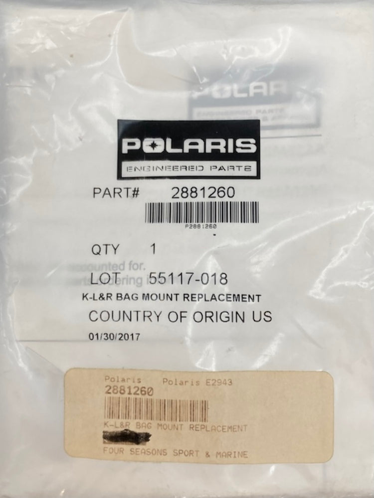 Polaris 2881260 Over-Center Lock & Ride Service Kit New Genuine