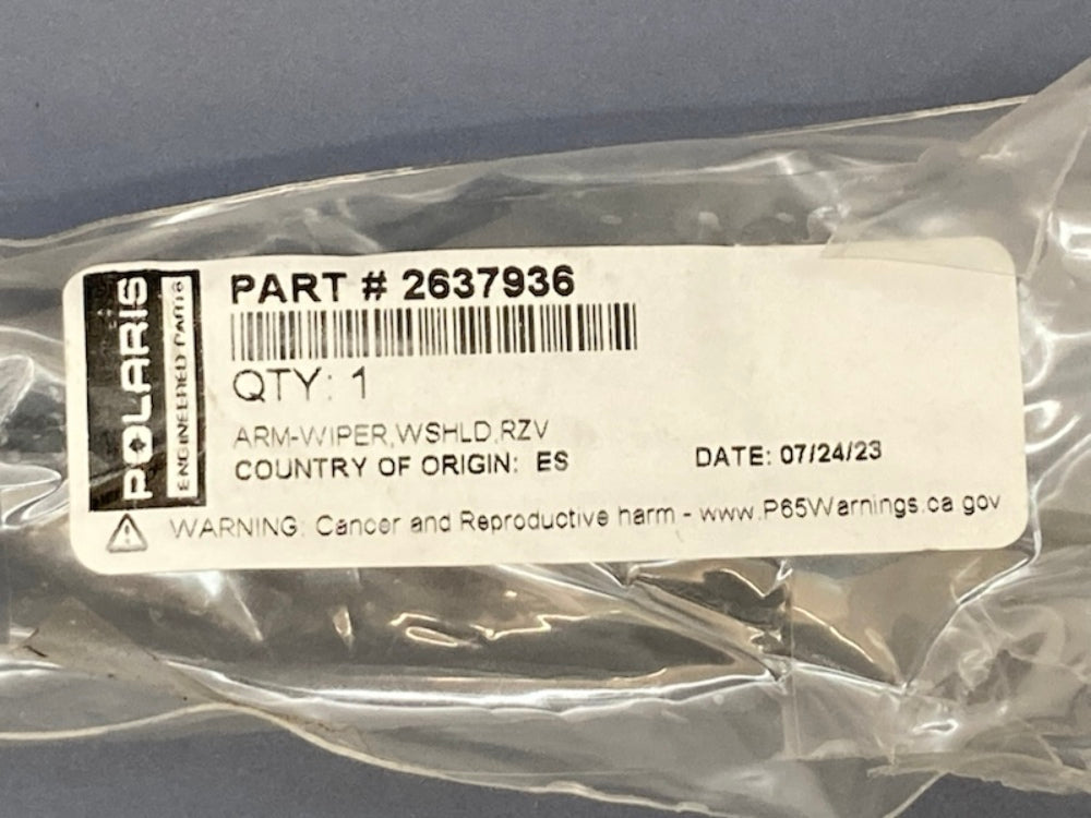 Polaris 2637936 Windshield Wiper Arm New Genuine