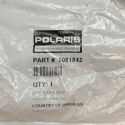Polaris 7081842 Throttle Cable New Genuine