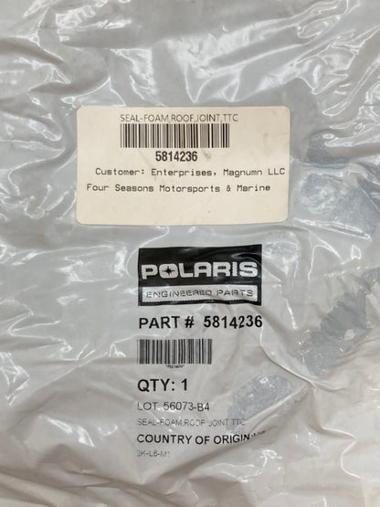 Polaris 5814236 Silicone Roof Joint Foam Seal New Genuine