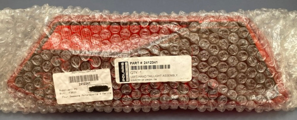 Polaris 2412341 Left-Hand Taillight Assembly New Genuine