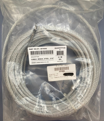 Polaris 2878890 Steel Winch 50-foot Cable New Genuine