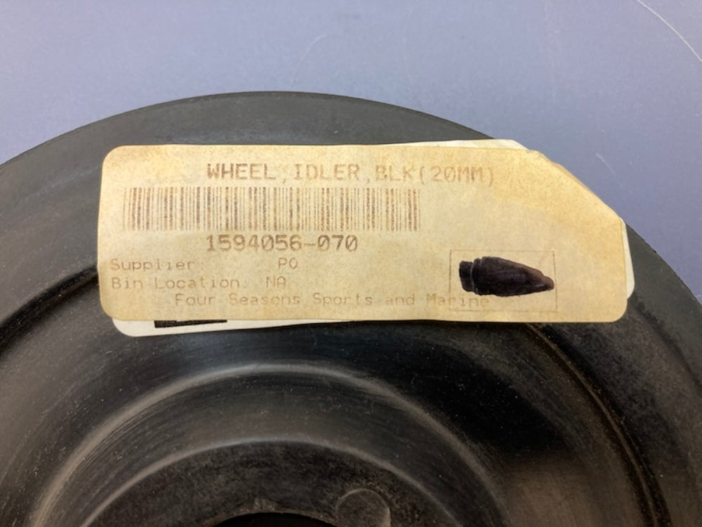 Polaris 1594056-070 Black suspension idler wheel 20MM New Genuine