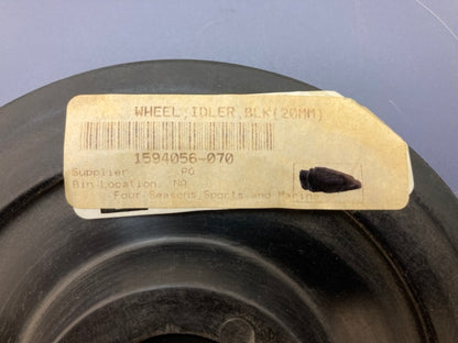 Polaris 1594056-070 Black suspension idler wheel 20MM New Genuine