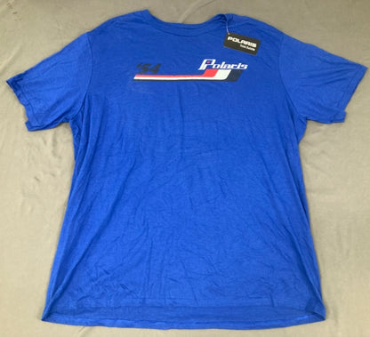 Polaris 286468714 Men's Legacy 54 Tee (T-Shirt, Blue, 3XL) New Genuine