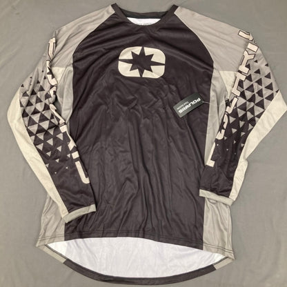 Polaris 286271809 Turbo Jersey (LS, Black/Grey, XL) New Genuine