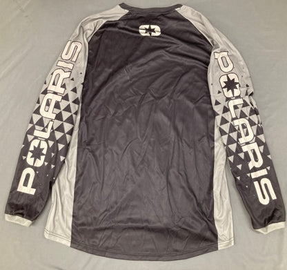 Polaris 286271809 Turbo Jersey (LS, Black/Grey, XL) New Genuine