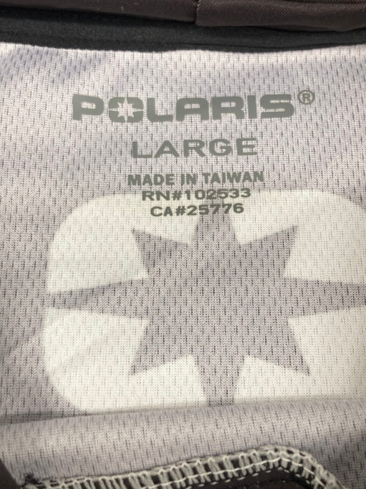 Polaris 286272206 Turbo Jersey (LS, Black/Blue, Large) New Genuine