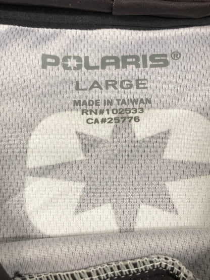 Polaris 286272206 Turbo Jersey (LS, Black/Blue, Large) New Genuine