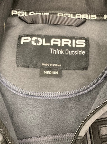Polaris 286149303 Men's Tech Hoodie (Full Zip, Grey, Medium) New Genuine