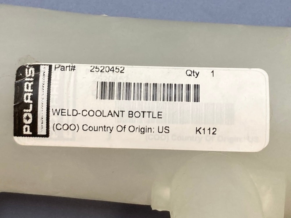 Polaris 2520452 Snowmobile Coolant Bottle (Expansion Tank) New Genuine