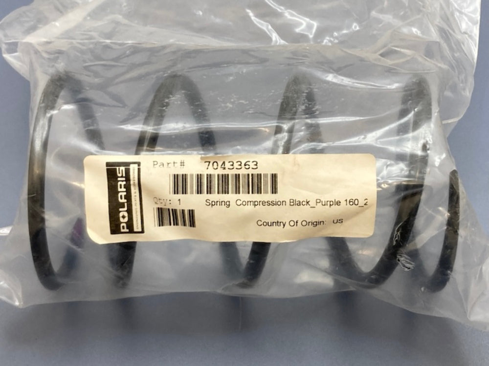 Polaris 7043363 Left Hand Driven Clutch Spring New Genuine