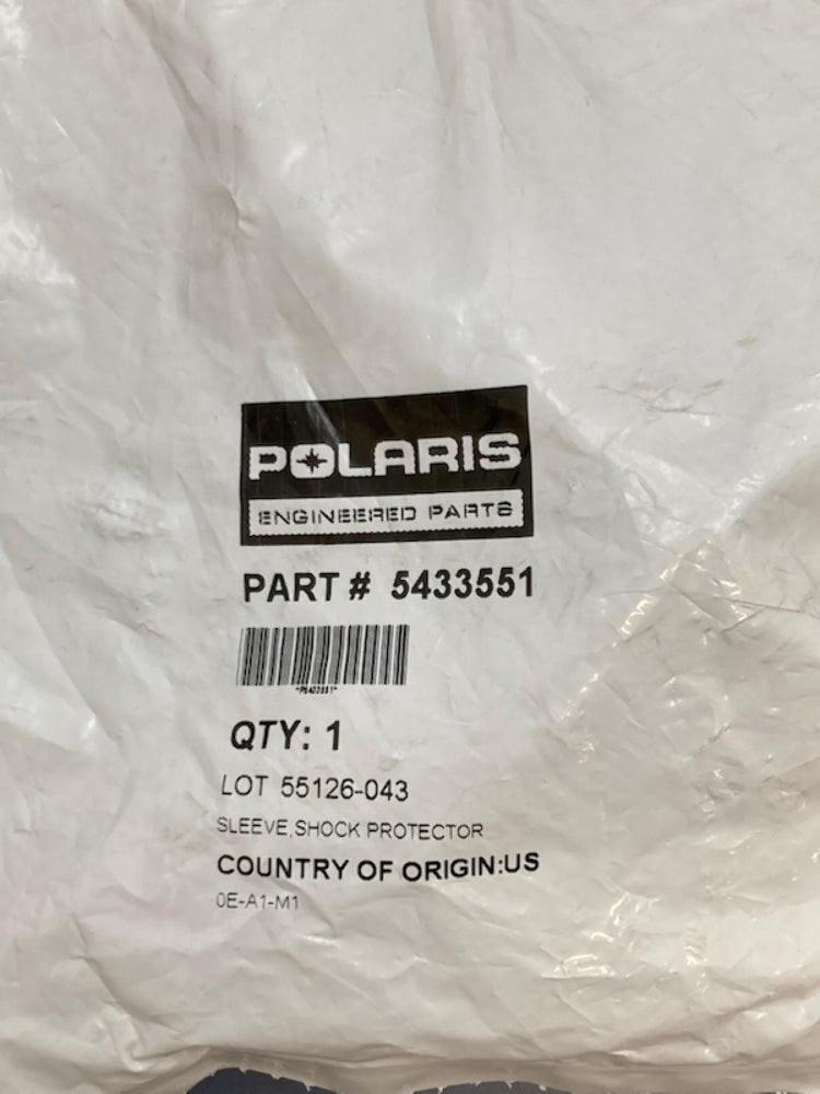 Polaris 5433551 Rear Suspension Shock Protector Sleeve New Genuine