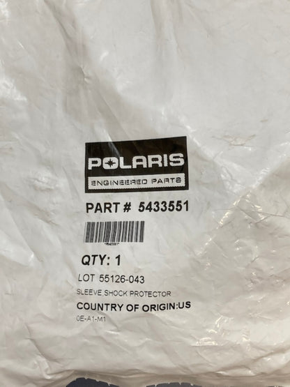 Polaris 5433551 Rear Suspension Shock Protector Sleeve New Genuine