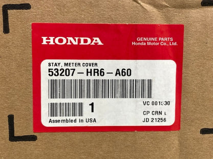Honda 53207-HR6-A60 Stay, Meter, Cover New Genuine