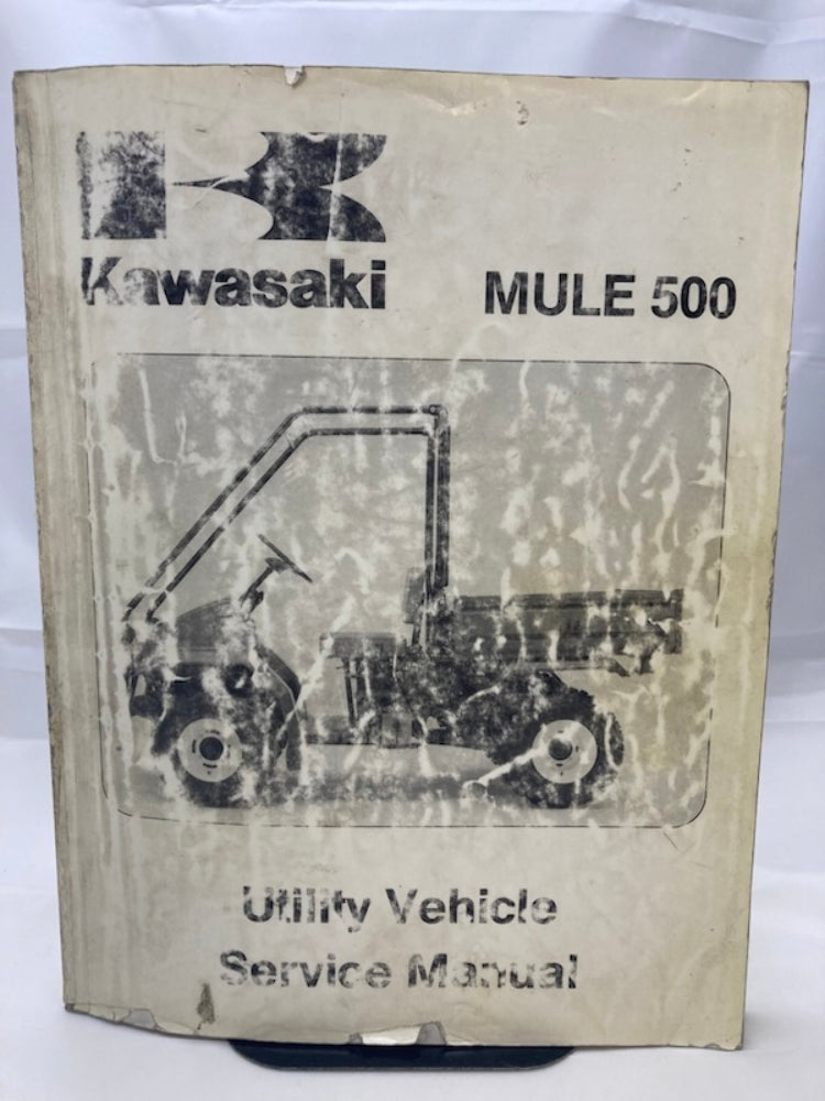 Kawasaki 99924-1146-02 Ultra Mule 500 Service Manual 1996 Genuine