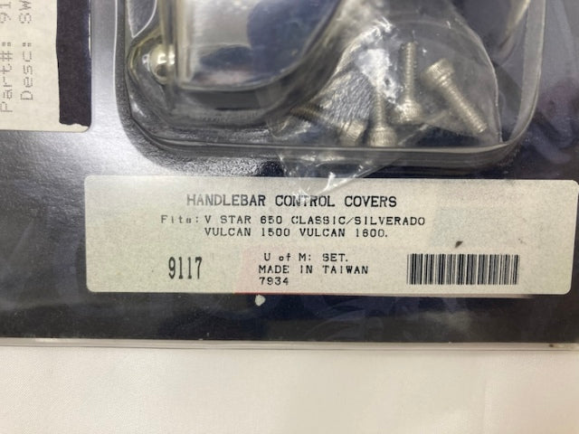 Kuryakyn 9117 Hand Control Covers New Genuine