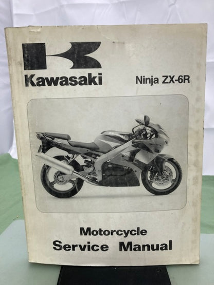 Kawasaki 99924-1226-01 Ninja ZX-6R Service Manual '97 Genuine