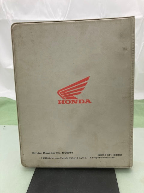 Honda MMM 5101 (9006) Motorcycle Scooter ATV Spec Manual 1988-1994 Genuine