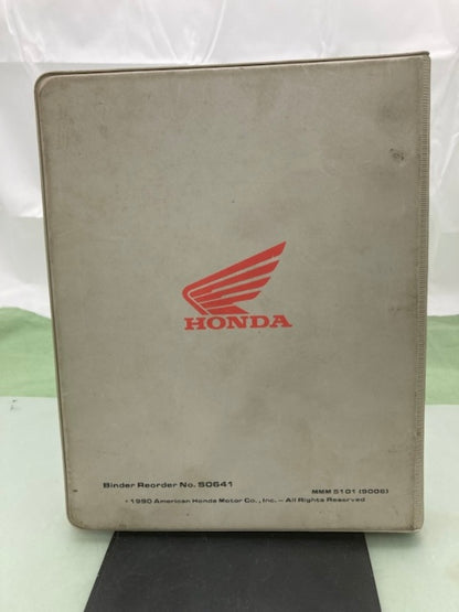 Honda MMM 5101 (9006) Motorcycle Scooter ATV Spec Manual 1988-1994 Genuine