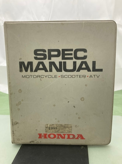 Honda MMM 5101-6254 (9309) Motorcycle Scooter ATV Spec Manual 1995 Genuine