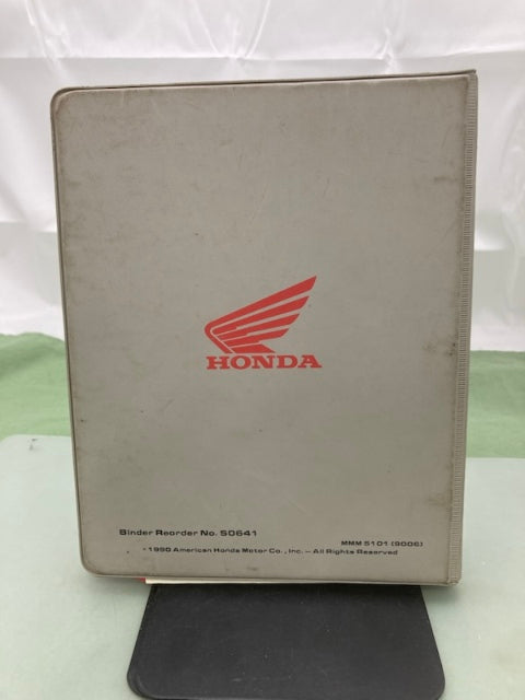 Honda MMM 5101 (9006) Motorcycle Scooter ATV Spec Manual 1988-1992 Genuine
