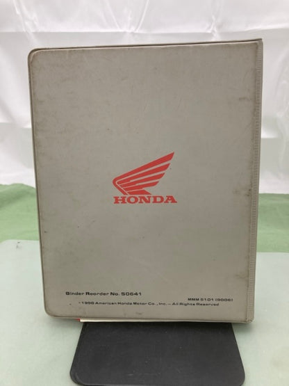 Honda MMM 5101 (9006) Motorcycle Scooter ATV Spec Manual 1988-1992 Genuine