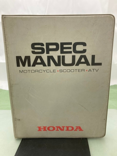 Honda MMM 5101 (9006) Motorcycle Scooter ATV Spec Manual 1988-1992 Genuine