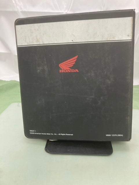 Honda MMM 12378 (0804) Motorcycle Scooter ATV PWC Spec Manual 2008-2009 Genuine
