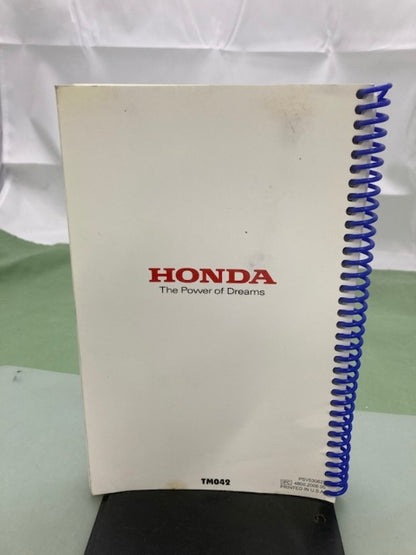Honda PSV53062F Marine Engine Specs Manual 2009 Genuine