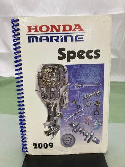 Honda PSV53062F Marine Engine Specs Manual 2009 Genuine