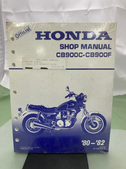 Honda 6146103 CB900C CB900F Shop Manual 1980-1982 New Genuine