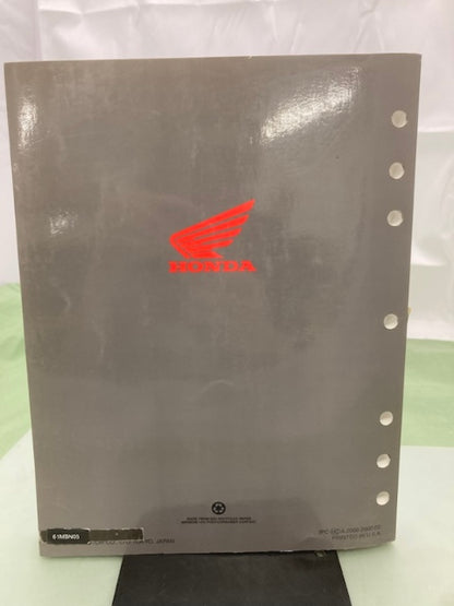 Honda 61MBN05 XR650R Service Manual 2000-2006 Genuine
