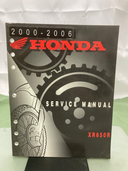 Honda 61MBN05 XR650R Service Manual 2000-2006 Genuine