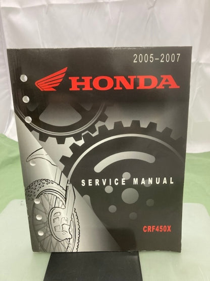 Honda 61MEY02 CRF450X Service Manual 2005-2007 Genuine