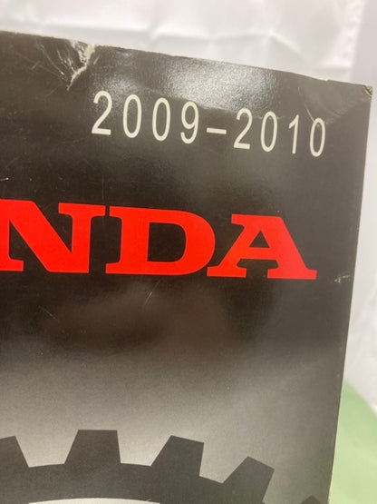 Honda 61MEN71 CRF450R Service Manual 2009-2010 Genuine
