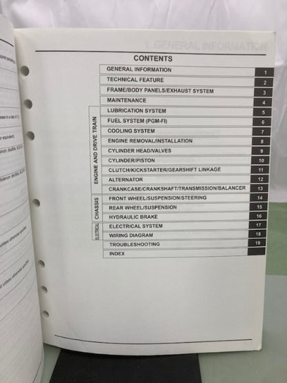 Honda 61MEN71 CRF450R Service Manual 2009-2010 Genuine