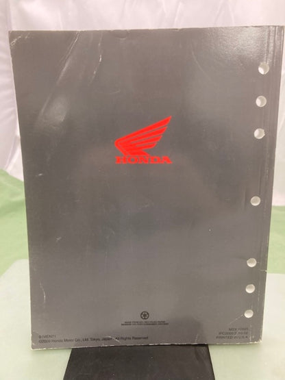 Honda 61MEN71 CRF450R Service Manual 2009-2010 Genuine
