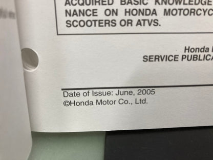 Honda 61KSJ03 CRF80F CRF100F Service Manual 2004-2007 Genuine