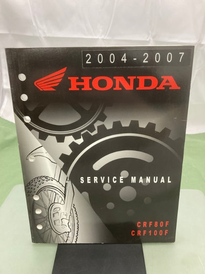 Honda 61KSJ03 CRF80F CRF100F Service Manual 2004-2007 Genuine