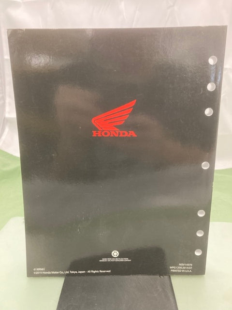 Honda 61KRN61 CRF250R Service Manual 2014-2015 Genuine
