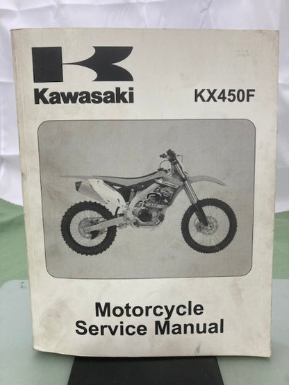 Kawasaki 99924-1448-31 KX450F Service Manual 2011 Genuine