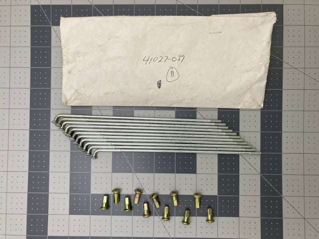 Kawasaki 41027-039 Spoke Set with Nipples New Replaces