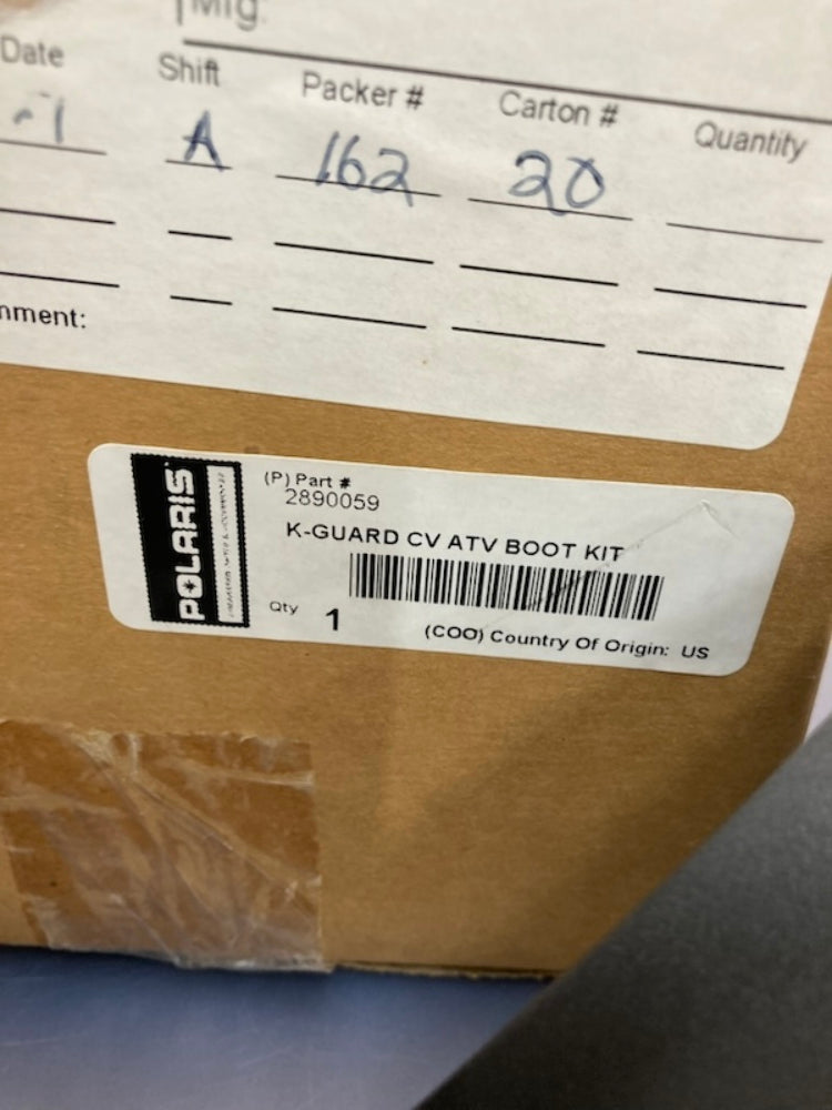 Polaris 2890059 Front CV Boot Guards New Genuine