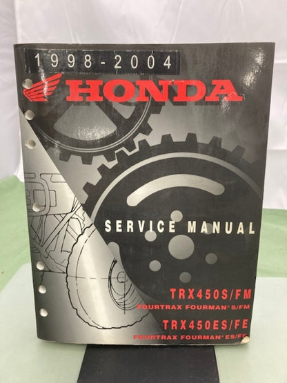 Honda 61HN006 TRX450S/FM TRX450ES/FE Fourtrax Service Manual '98-'04 Genuine