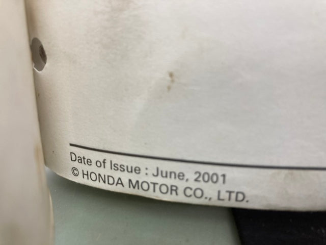 Honda 61HN006 TRX450S/FM TRX450ES/FE Fourtrax Service Manual '98-'04 Genuine